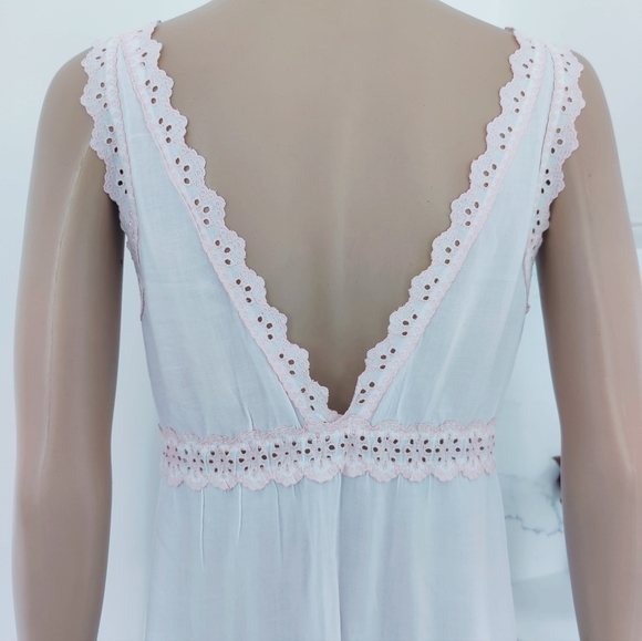 TED BAKER Ladies Pyjama Lounge Wear Night Dress White Size 10 Worn Once Immacula - Picture 10 of 13